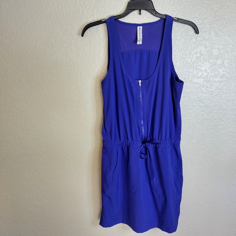 ATHLETA Expedition Mini Athletic Drawstring Zip D… - image 2